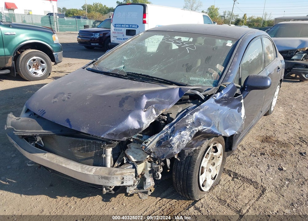 2010 HONDA CIVIC LX VIN: 2HGFA1F58AH533342