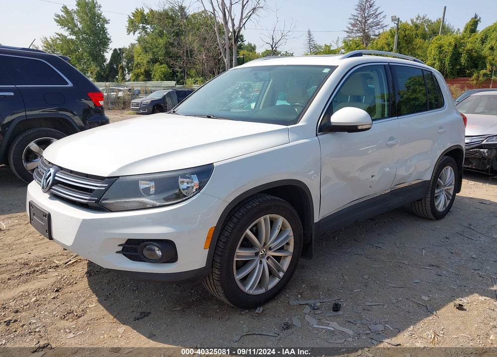 2015 VOLKSWAGEN TIGUAN SE VIN: WVGAV7AX5FW507715