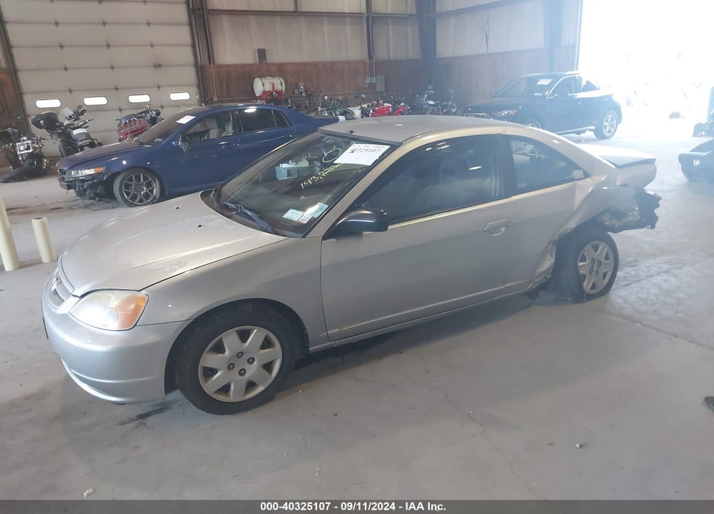 2003 HONDA CIVIC LX VIN: 1HGEM22523L043631