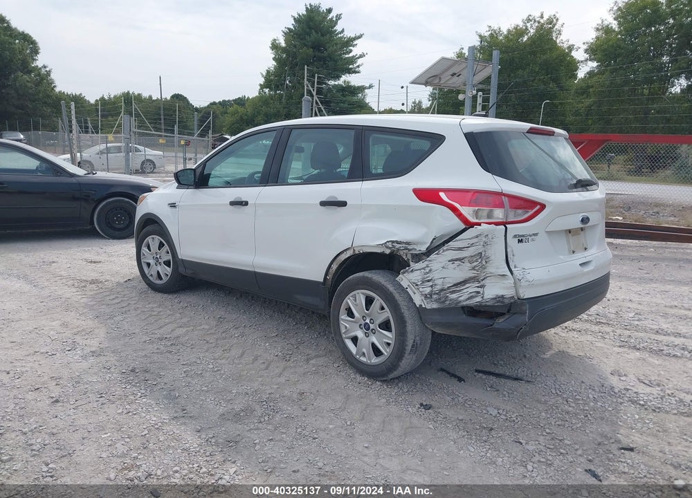 2013 FORD ESCAPE S VIN: 1FMCU0F75DUA19871