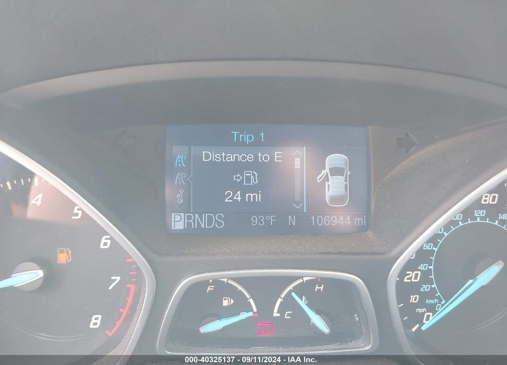 2013 FORD ESCAPE S VIN: 1FMCU0F75DUA19871