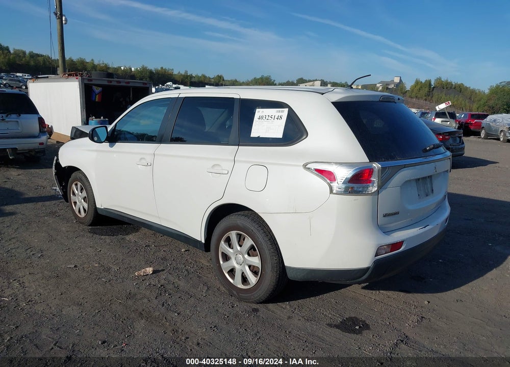 2014 MITSUBISHI OUTLANDER VIN: JA4AD2A33EZ007017