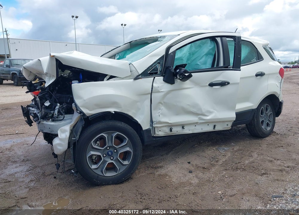 2022 FORD ECOSPORT S VIN: MAJ6S3FL4NC466954