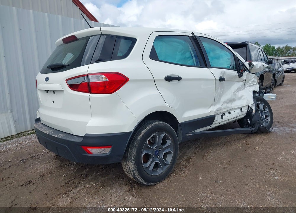 2022 FORD ECOSPORT S VIN: MAJ6S3FL4NC466954