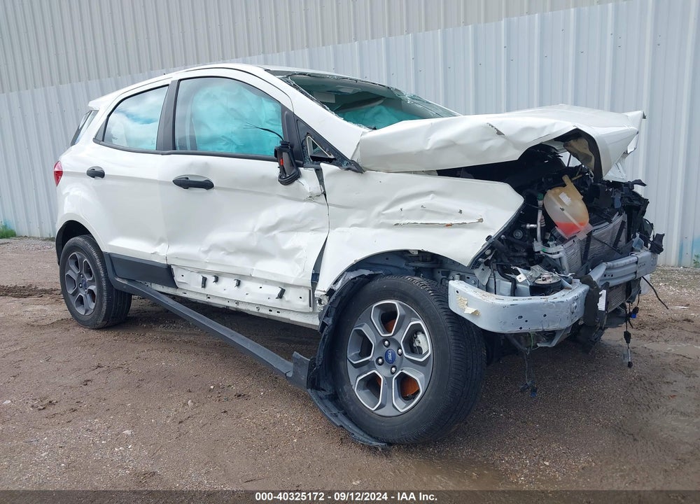 2022 FORD ECOSPORT S VIN: MAJ6S3FL4NC466954
