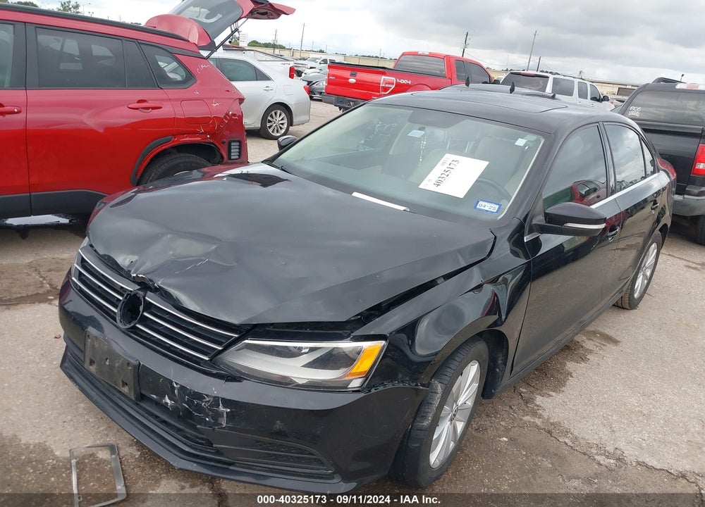 2015 VOLKSWAGEN JETTA 2.0L TDI SE VIN: 3VWLA7AJ1FM342084