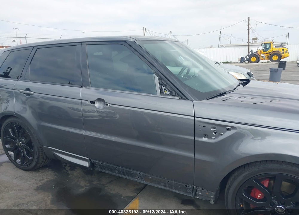 2019 LAND ROVER RANGE ROVER SPORT SUPERCHARGED DYNAMIC VIN: SALWR2RE5KA834653