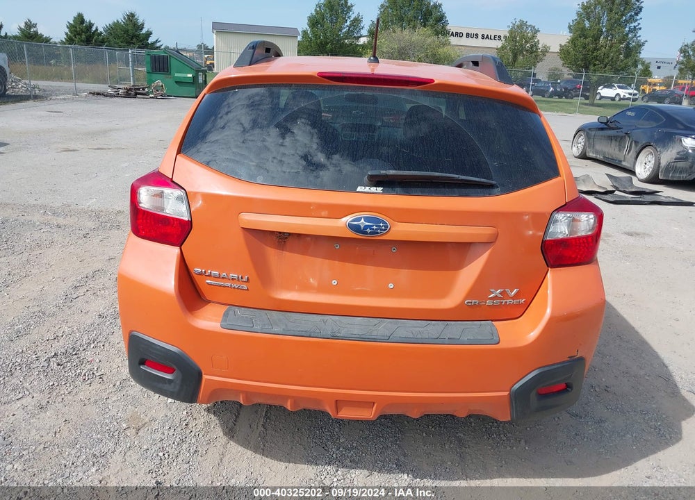 2015 SUBARU XV CROSSTREK 2.0I PREMIUM VIN: JF2GPACC5F8262744