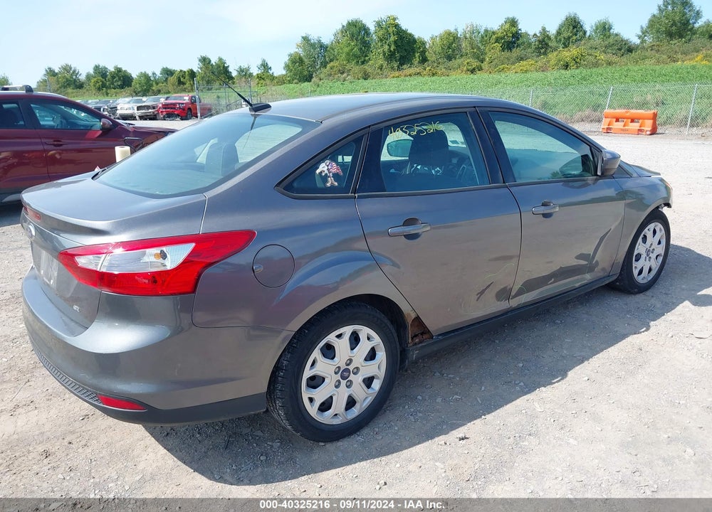 2012 FORD FOCUS SE VIN: 1FAHP3F29CL283760