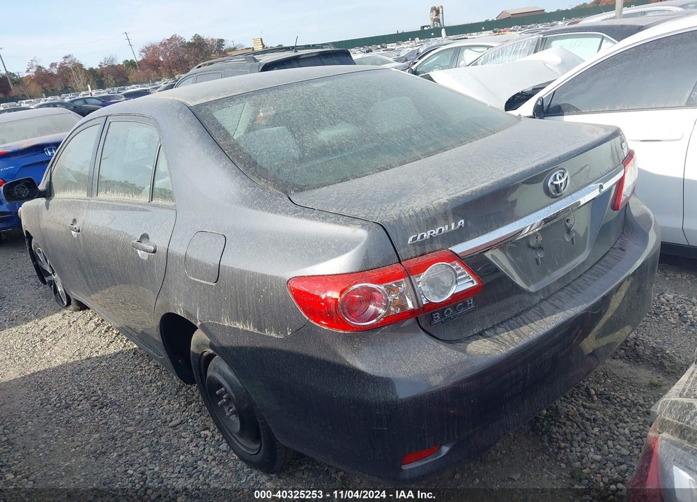 2011 TOYOTA COROLLA LE VIN: JTDBU4EE4B9125820