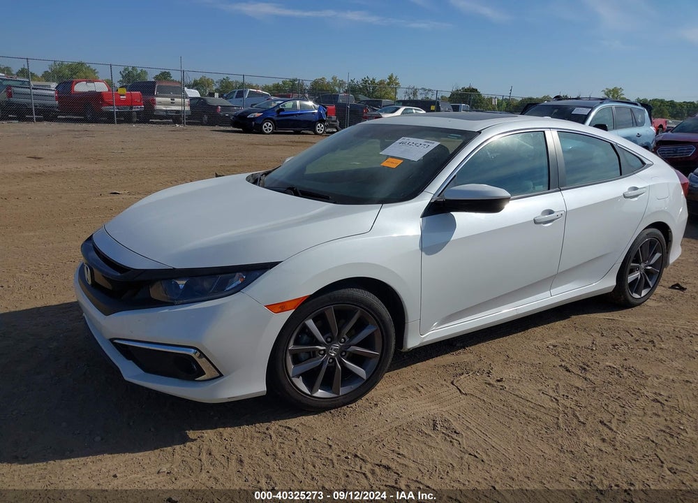 2019 HONDA CIVIC EX-L VIN: 19XFC1F74KE019222