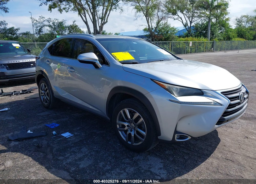 2015 LEXUS NX 200T VIN: JTJYARBZ2F2016310