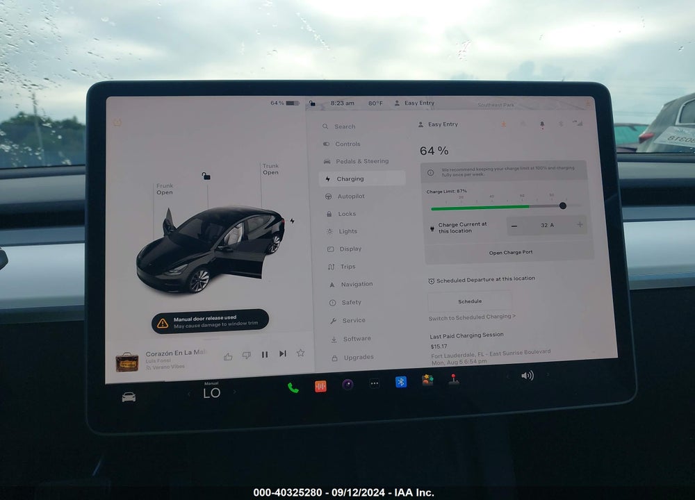 2023 TESLA MODEL 3 REAR-WHEEL DRIVE VIN: 5YJ3E1EA6PF486332