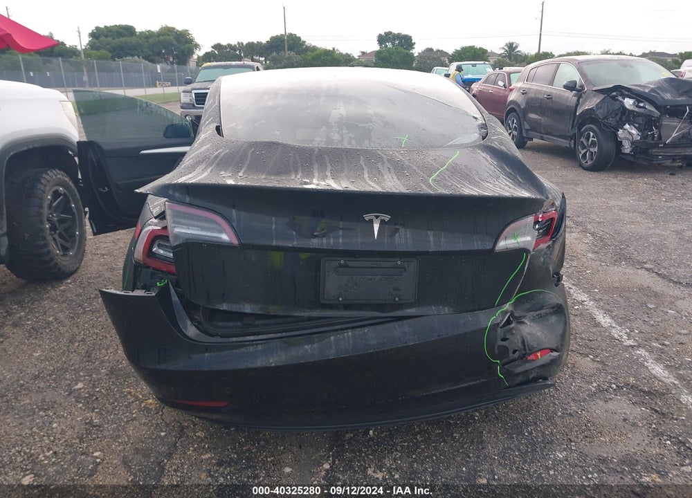 2023 TESLA MODEL 3 REAR-WHEEL DRIVE VIN: 5YJ3E1EA6PF486332