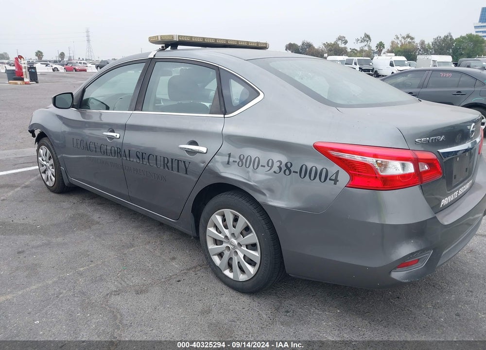 2016 NISSAN SENTRA S VIN: 3N1AB7AP8GY301993