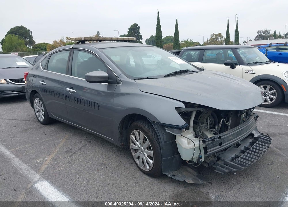 2016 NISSAN SENTRA S VIN: 3N1AB7AP8GY301993