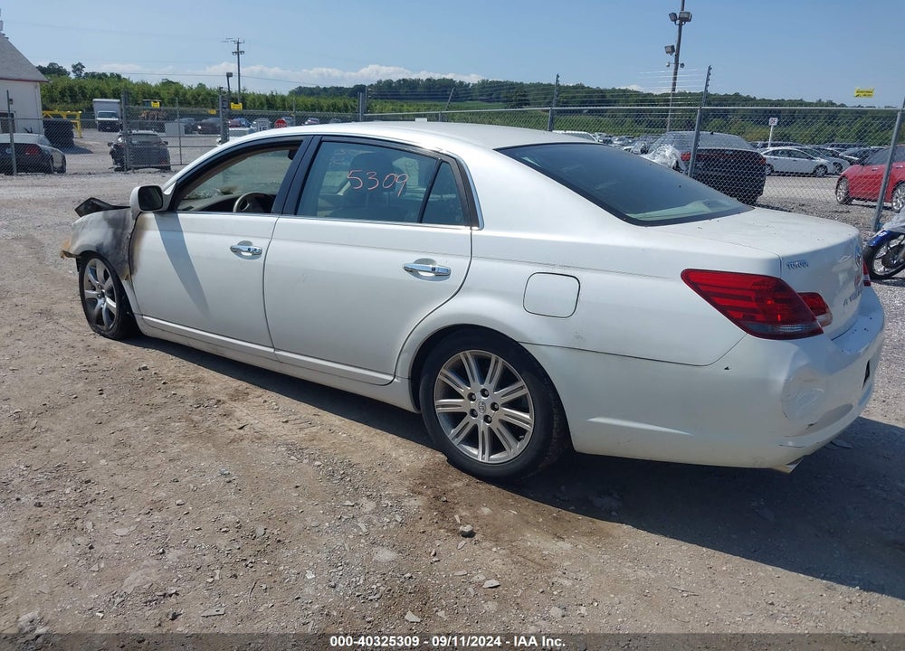 2008 TOYOTA AVALON LIMITED VIN: 4T1BK36B38U307000