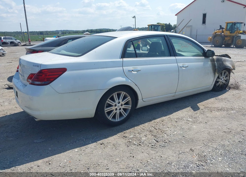 2008 TOYOTA AVALON LIMITED VIN: 4T1BK36B38U307000