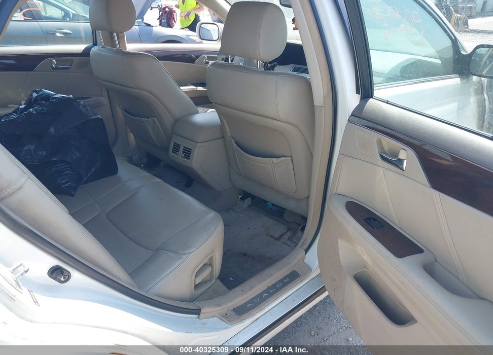 2008 TOYOTA AVALON LIMITED VIN: 4T1BK36B38U307000
