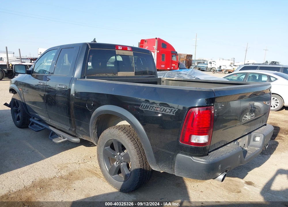 2020 RAM 1500 CLASSIC WARLOCK QUAD CAB 4X2 6'4 BOX VIN: 1C6RR6GT0LS121305