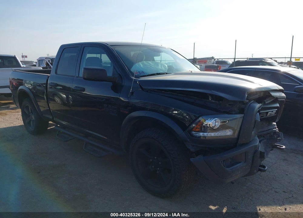 2020 RAM 1500 CLASSIC WARLOCK QUAD CAB 4X2 6'4 BOX VIN: 1C6RR6GT0LS121305