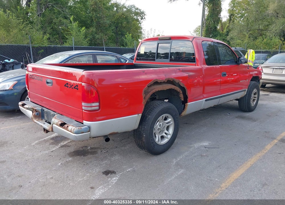 2002 DODGE DAKOTA SLT VIN: 1B7GG42X72S523860