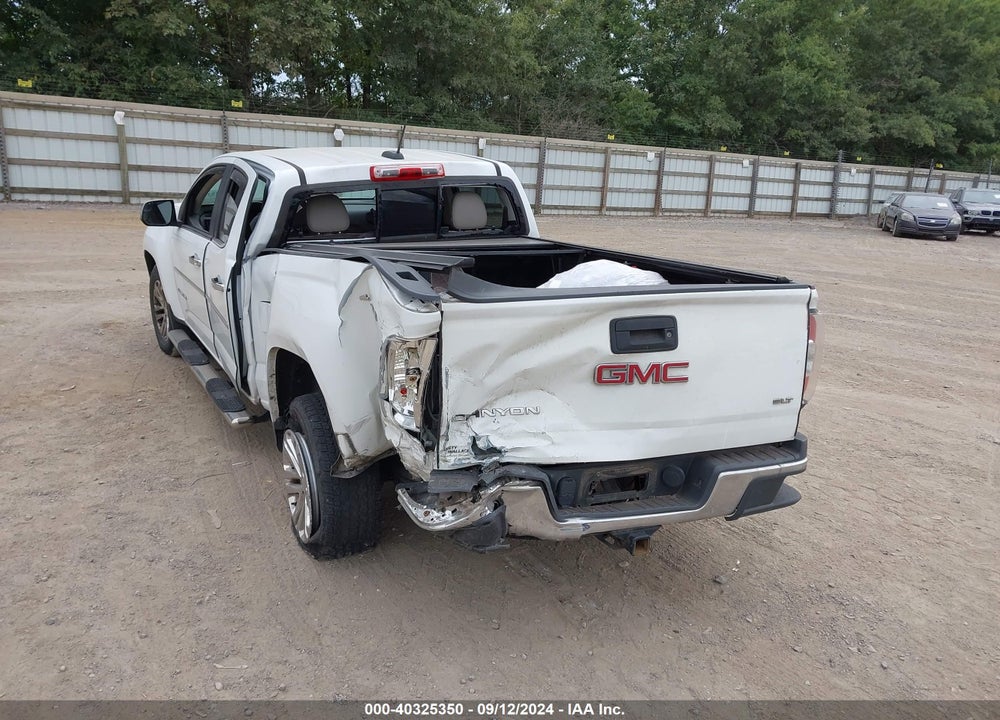 2016 GMC CANYON SLT VIN: 1GTG6DE30G1201294