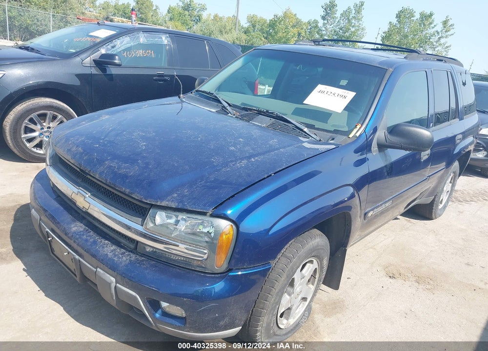 2003 CHEVROLET TRAILBLAZER LT VIN: 1GNDT13SX32226591