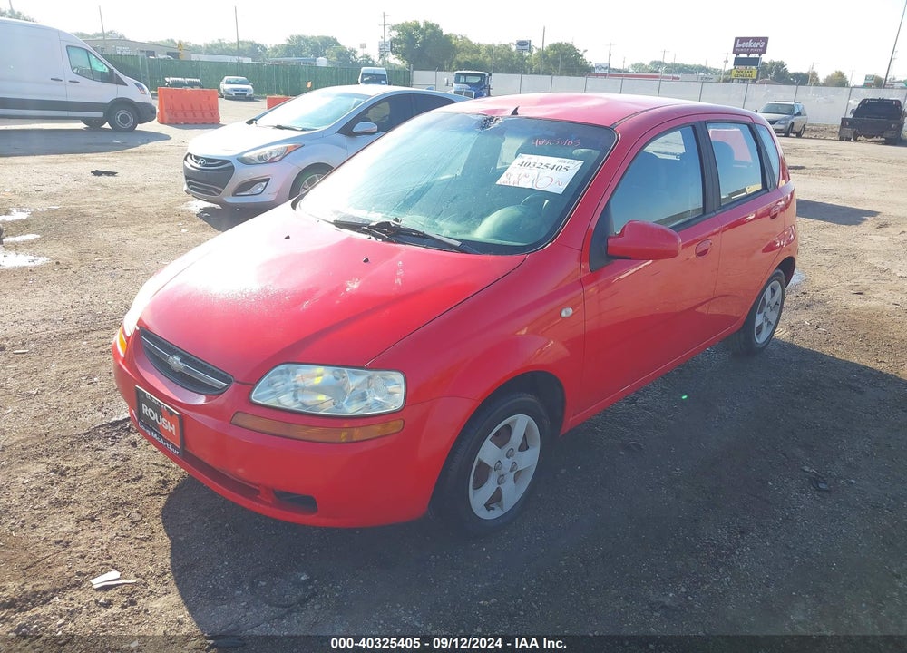2005 CHEVROLET AVEO SPECIAL VALUE VIN: KL1TD62635B378824