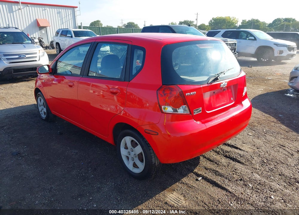 2005 CHEVROLET AVEO SPECIAL VALUE VIN: KL1TD62635B378824