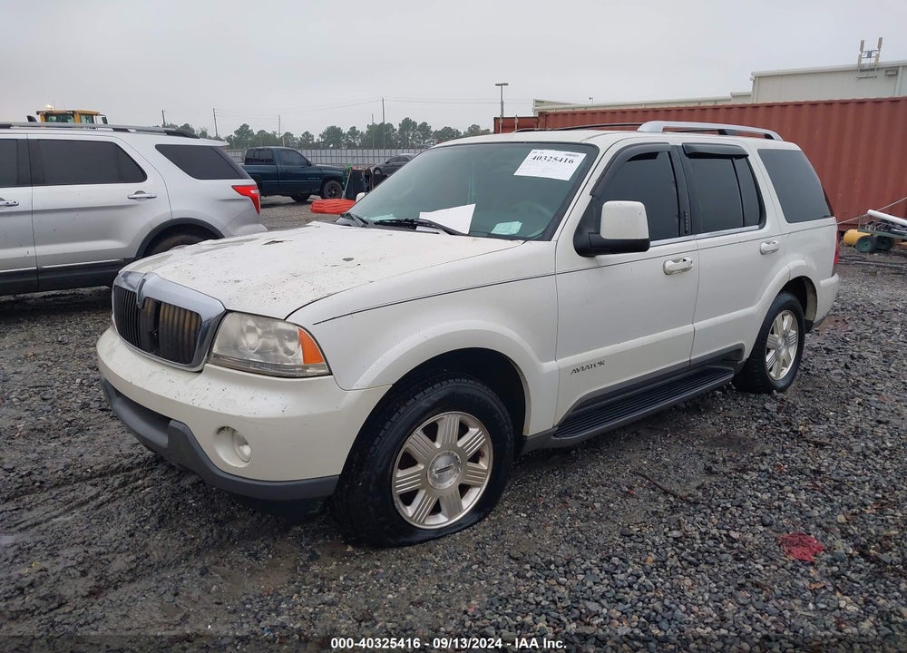 2004 LINCOLN AVIATOR VIN: 5LMEU68H24ZJ22926