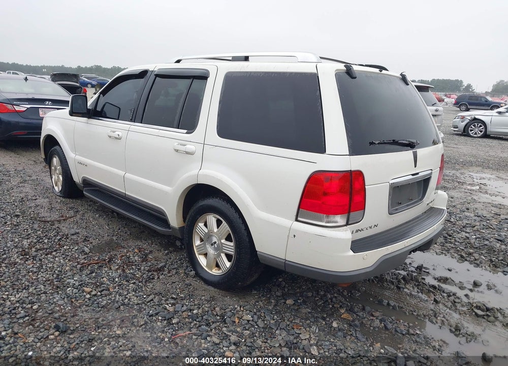 2004 LINCOLN AVIATOR VIN: 5LMEU68H24ZJ22926