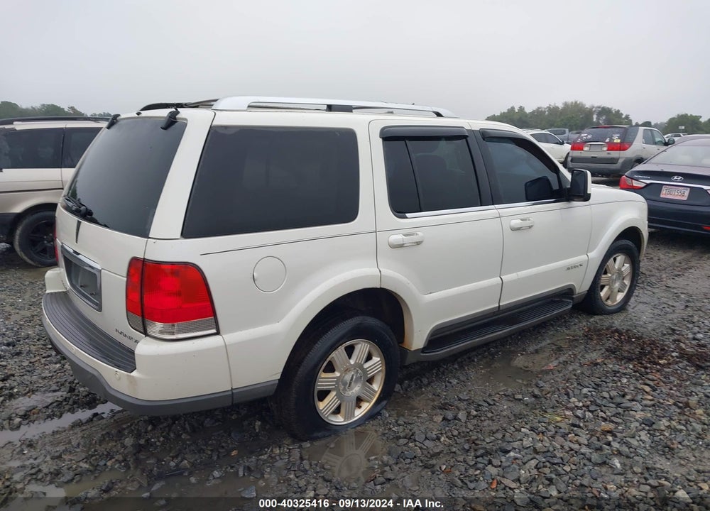 2004 LINCOLN AVIATOR VIN: 5LMEU68H24ZJ22926