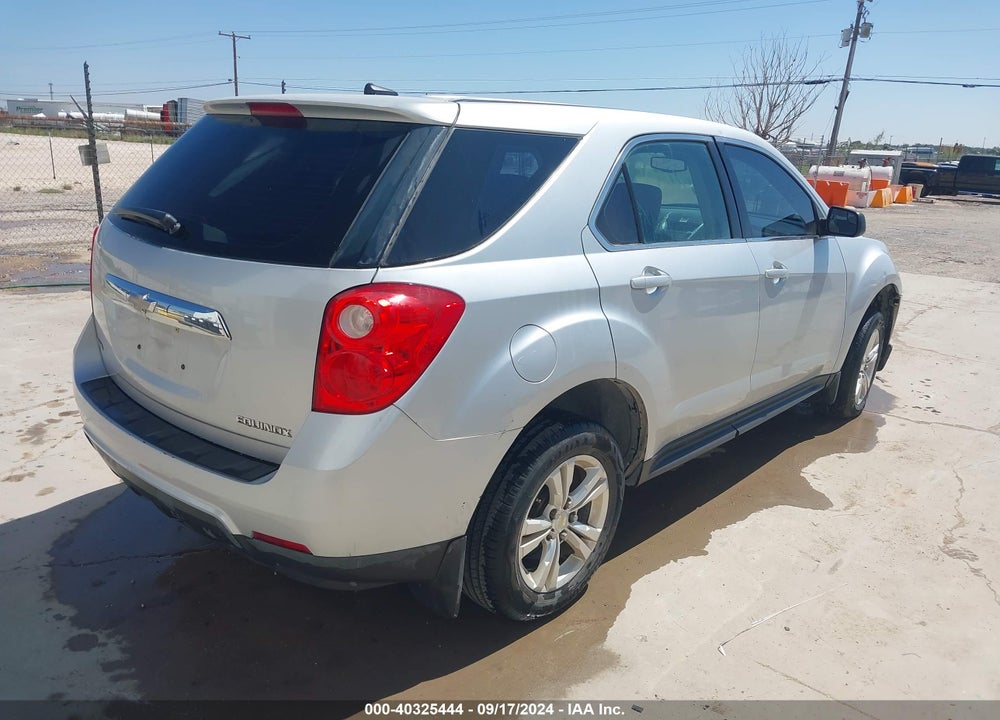 2012 CHEVROLET EQUINOX LS VIN: 2GNALBEKXC1240044