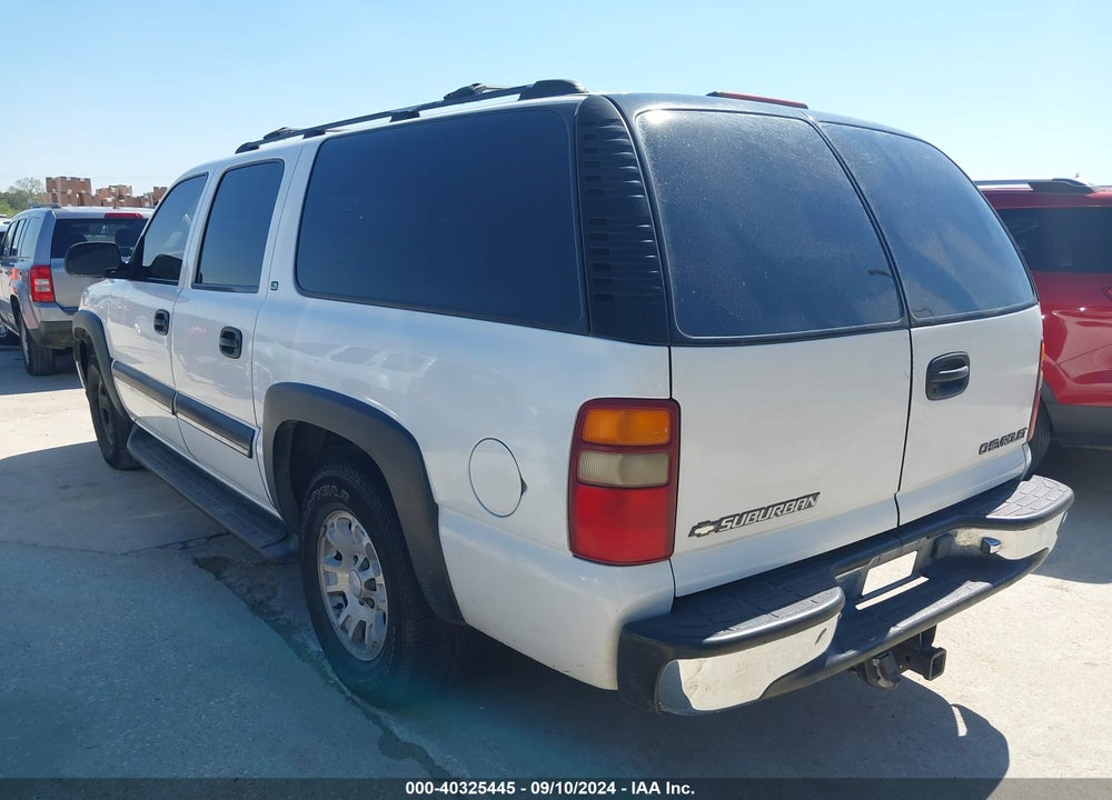 2001 CHEVROLET SUBURBAN 1500 LS VIN: 3GNEC16T31G288816