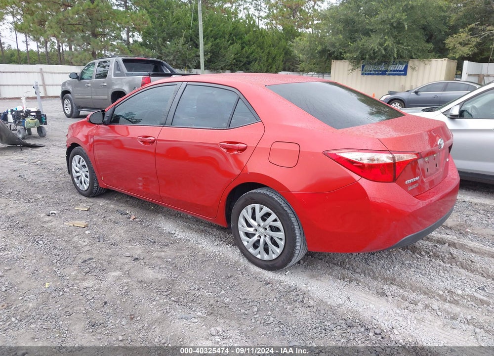 2019 TOYOTA COROLLA LE VIN: 5YFBURHE4KP905254