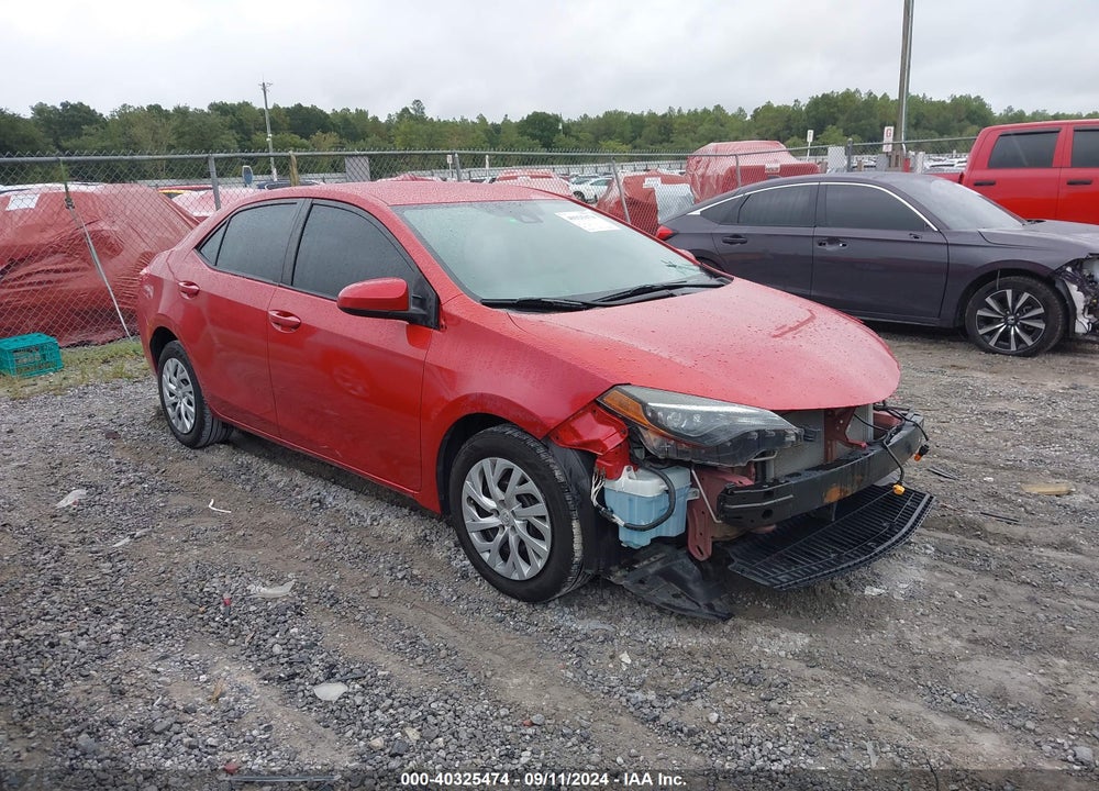 2019 TOYOTA COROLLA LE VIN: 5YFBURHE4KP905254