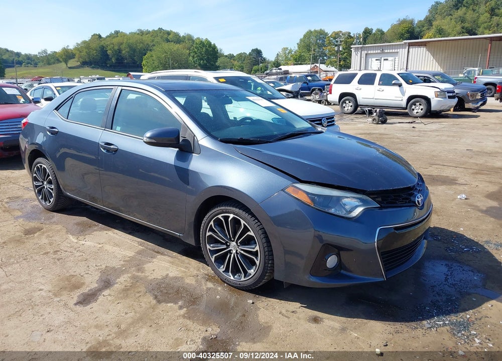 2015 TOYOTA COROLLA S PREMIUM VIN: 2T1BURHEXFC413091