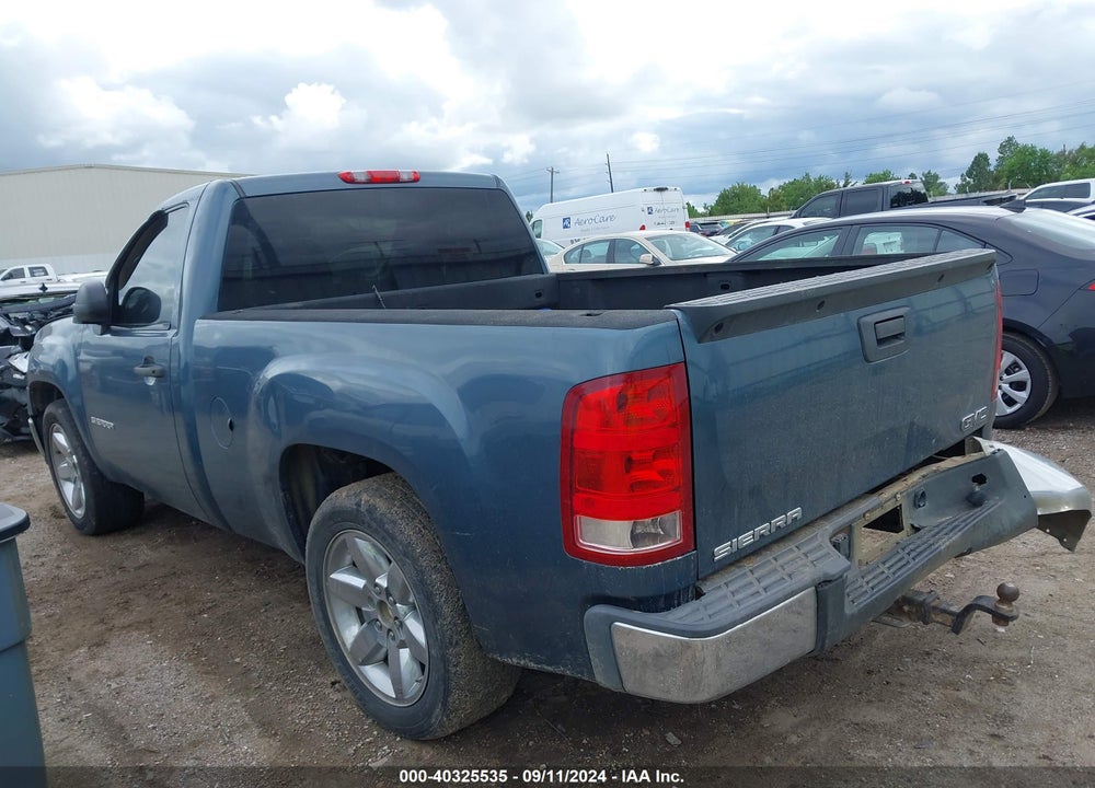 2011 GMC SIERRA 1500 WORK TRUCK VIN: 1GTN1TEX3BZ202677
