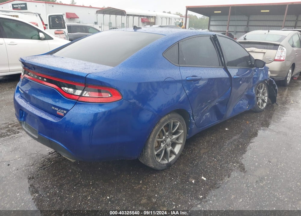 2013 DODGE DART RALLYE VIN: 1C3CDFBH5DD136490