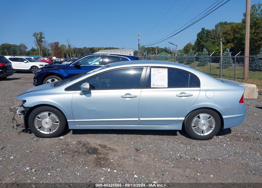 2006 HONDA CIVIC HYBRID VIN: JHMFA362X6S008331