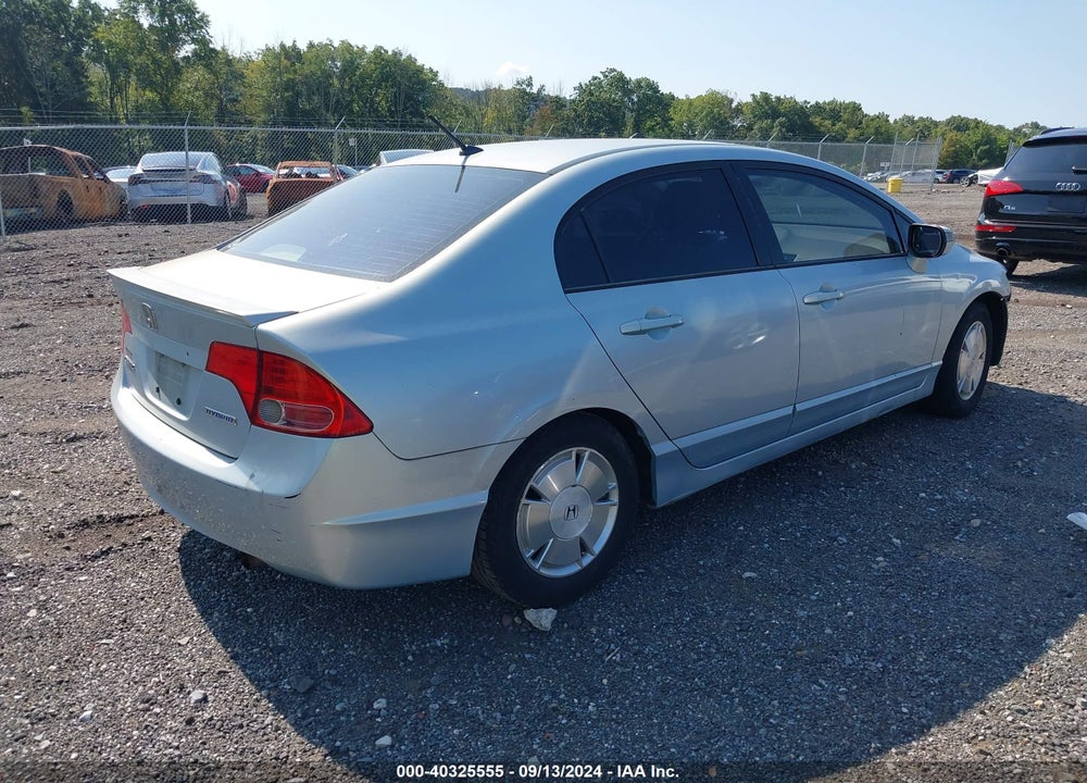 2006 HONDA CIVIC HYBRID VIN: JHMFA362X6S008331