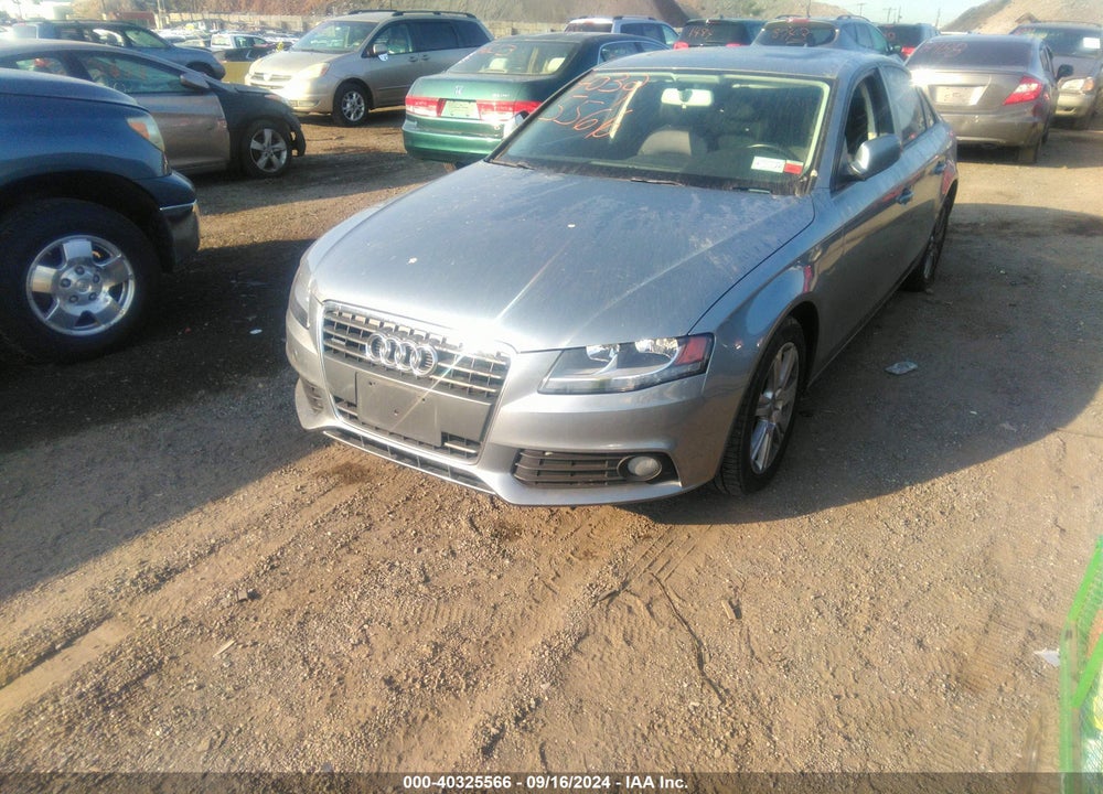 2010 AUDI A4 2.0T PREMIUM VIN: WAUBFAFL4AN028111