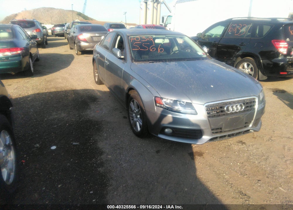 2010 AUDI A4 2.0T PREMIUM VIN: WAUBFAFL4AN028111