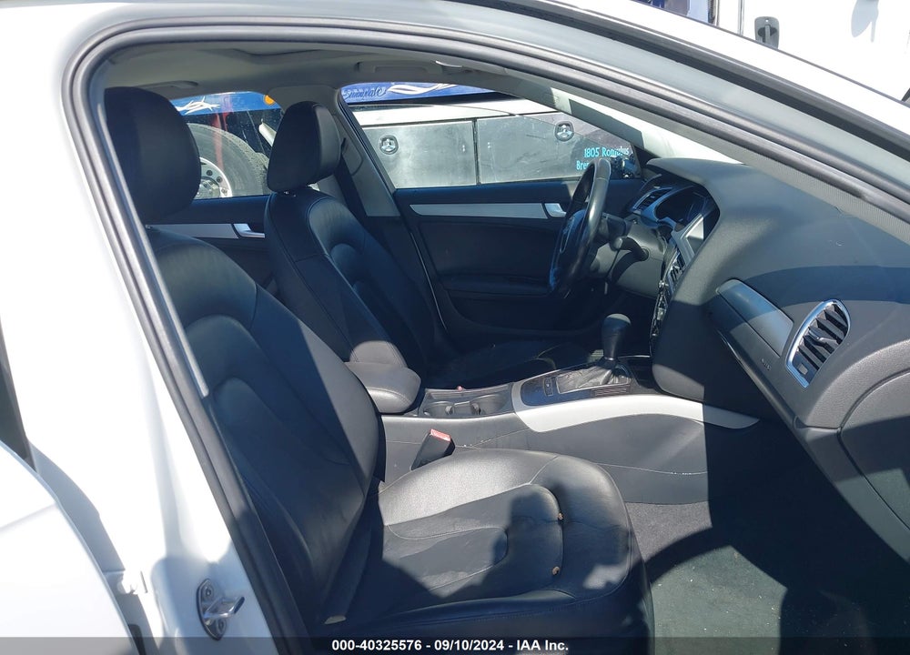 2011 AUDI A4 2.0T PREMIUM VIN: WAUAFAFL9BN037139