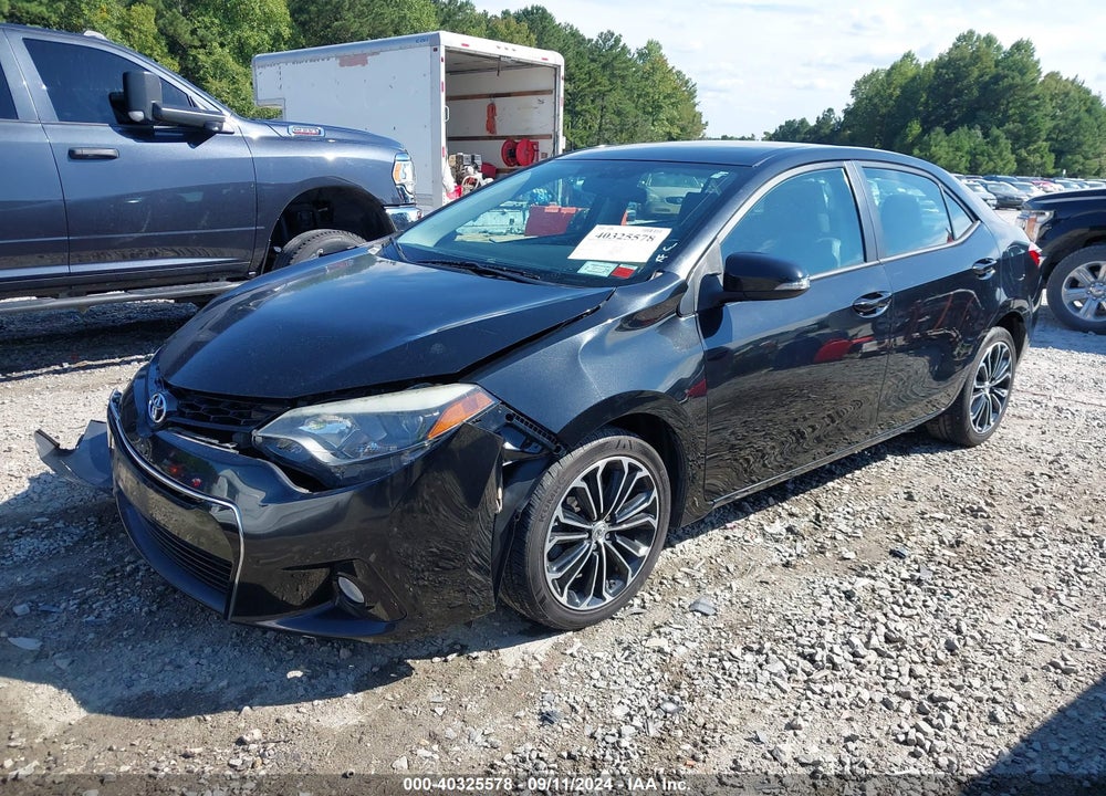 2015 TOYOTA COROLLA S PLUS VIN: 5YFBURHE2FP261792