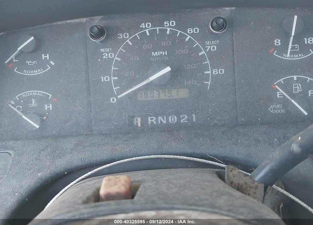 1997 FORD F-250 XL VIN: 1FTHF25G0VEC95744