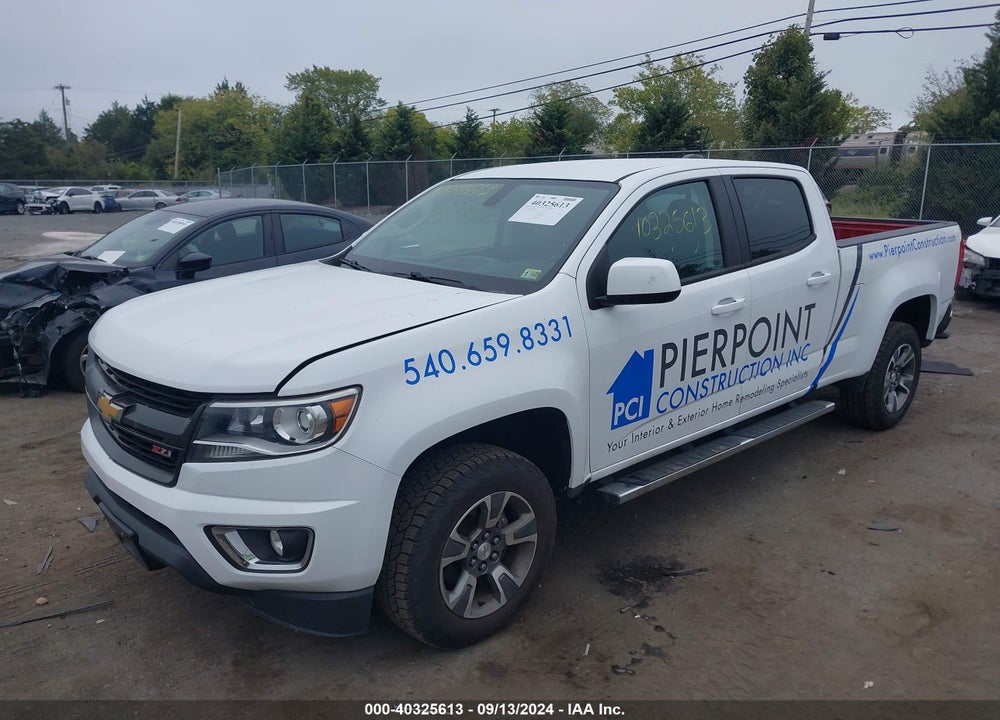 2016 CHEVROLET COLORADO Z71 VIN: 1GCGTDE33G1343809