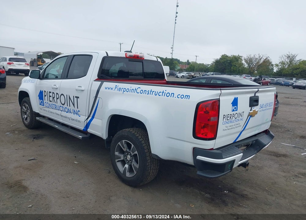 2016 CHEVROLET COLORADO Z71 VIN: 1GCGTDE33G1343809