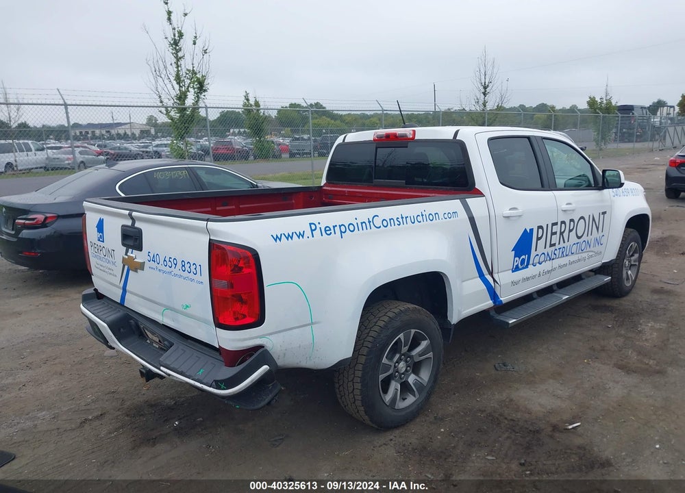 2016 CHEVROLET COLORADO Z71 VIN: 1GCGTDE33G1343809
